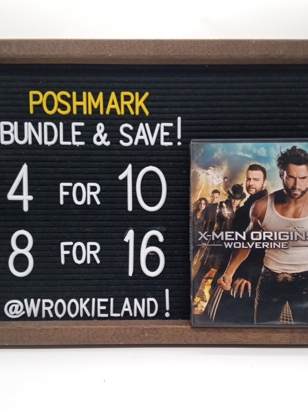X-Men Origins Wolverines DVD#E57